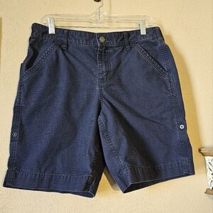 Navy Womens Carhartt Original Work Short Size 10
